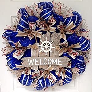 BeachfrontDecor's tweet photo. Have you bought your coastal Christmas wreath yet? We have a huge collection of beach themed wreaths you will love! https://t.co/3MTtm9UhX5 https://t.co/oK3lVBAtpc