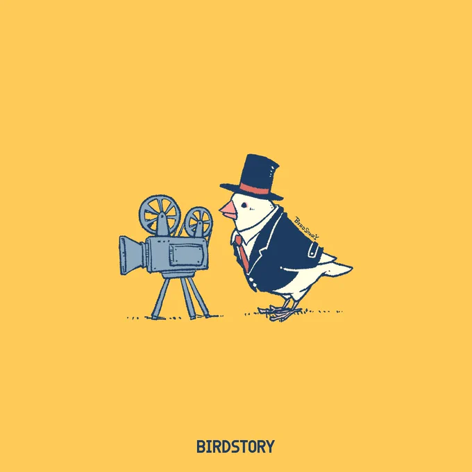 おはようございます。
本日は12月1日、映画の日とのことです📽️
1896年11月25日に日本で初めて映画が一般公開され、キリが良いということで12月1日を記念日としたそうです🐣
#BIRDSTORY 
#映画の日 #文鳥 