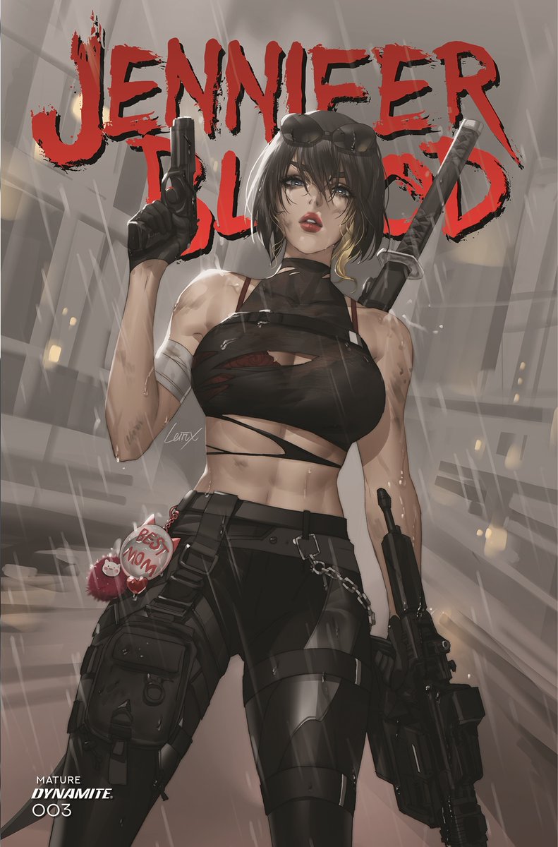 DynamiteComics (@dynamitecomics) on Twitter photo JENNIFER BLOOD #3 is in stores tomorrow! Make sure to pick up the latest chapter in this action-packed series
<a href="/fredvanlente/">Fred Van Lente</a> <a href="/VincenzoFederi4/">Vincenzo Viska Federici</a> <a href="/Leirixart/">Leirix</a> JENNIFER BLOOD #3 is in stores tomorrow! Make sure to pick up the latest chapter in this action-packed series
<a href="/fredvanlente/">Fred Van Lente</a> <a href="/VincenzoFederi4/">Vincenzo Viska Federici</a> <a href="/Leirixart/">Leirix</a>
