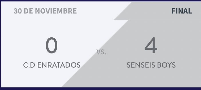 Y LLEGO LA PRIMERA VICTORIA!!!🏆🏆🏆

Gran actuación de los nuestros que ganan por 0-4 

⚽️ 2 <a href="/oskiadsp/">oski</a> 
⚽️ 2 <a href="/magisian10/">magiisian</a>