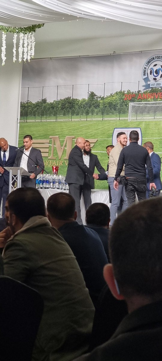 CefcSecretary's tweet image. Well done to @aztecaball &amp;amp; @CSMLondonFC for summer league awards today at the #ILFL 20th anniversary ceremony 🏆⚽️ Was weird seeing ya all suited &amp;amp; booted 🤣