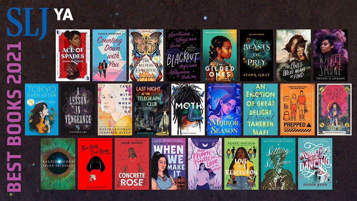 sljournal's tweet photo. Our picks for best YA of 2021. It was a very good year.
#YA #SLJBestBooks
https://t.co/rAPs0QodPN https://t.co/E7Hxm8F2s6