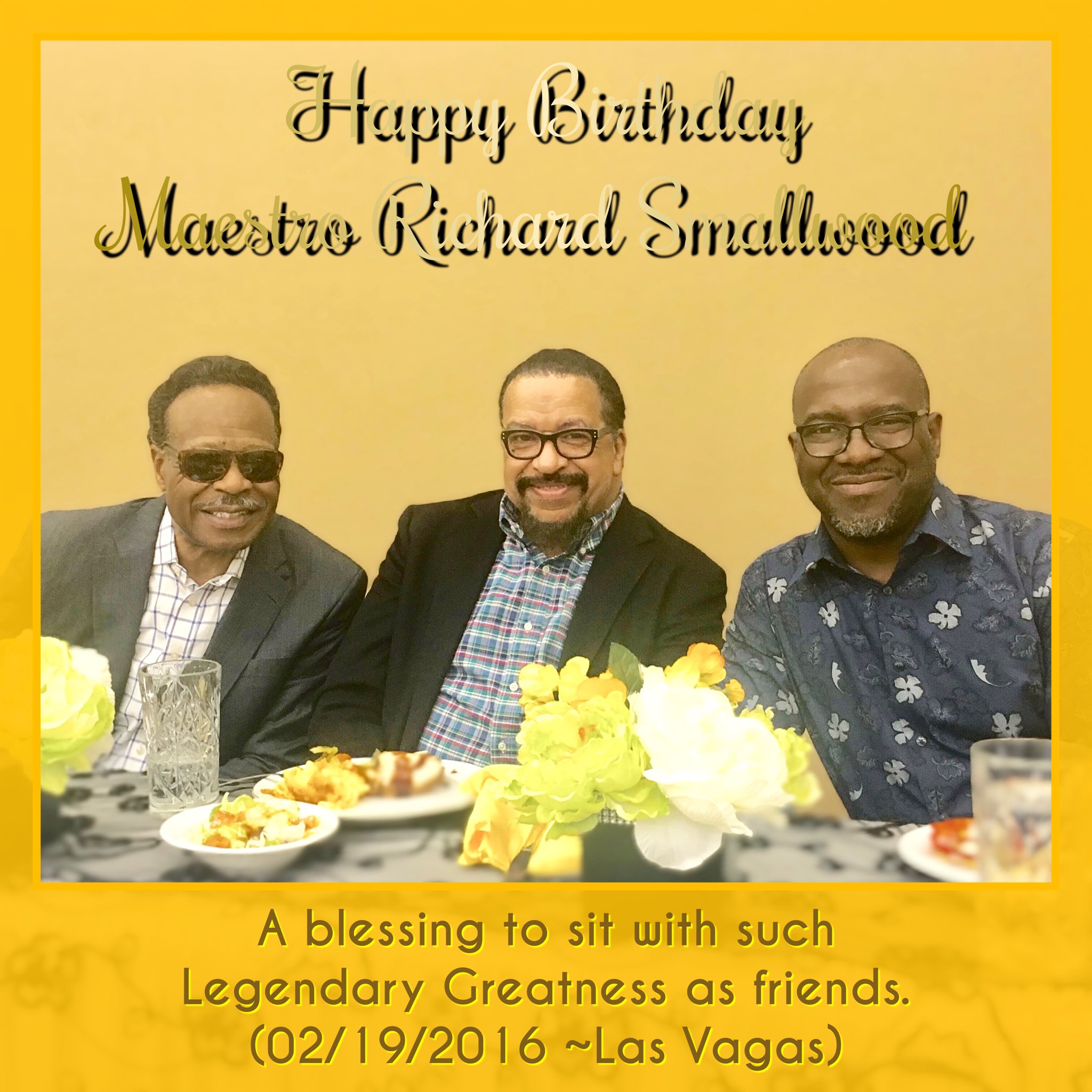 Happy Birthday Richard Smallwood 