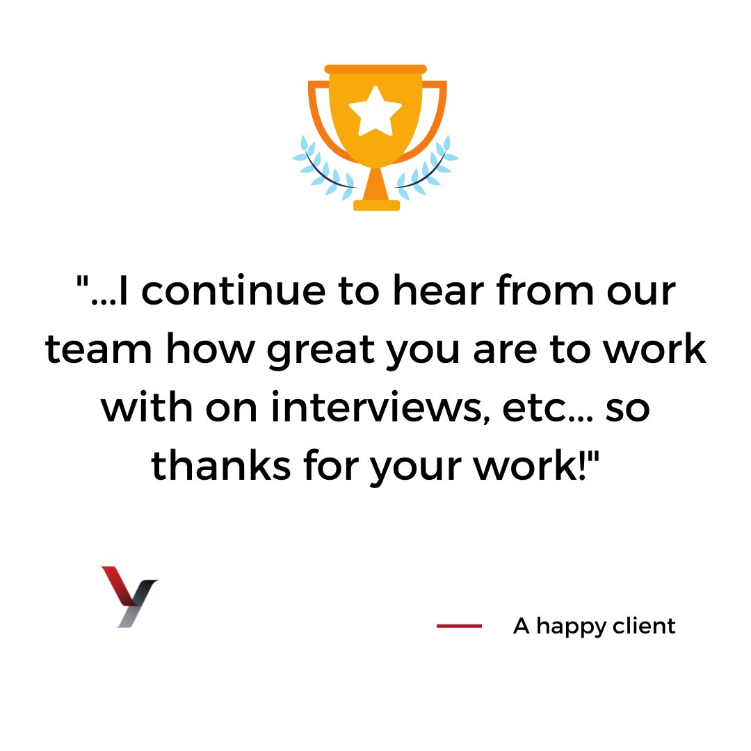 YardstickServ's tweet photo. We love getting positive feedback from our clients!⁠
⁠
Need insights or a fresh #DigitalMarketing approach? Contact us today: https://t.co/PQ6meT2GVO https://t.co/Wqf5vHGEl8