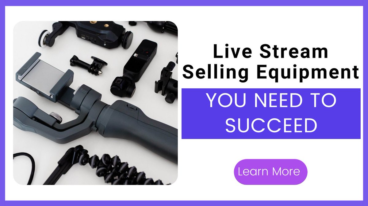 ShipFastNow's tweet photo. A successful live stream selling broadcast requires more than just your phone. Here's the essential equipment you need to get a live selling studio that won't break the bank. https://t.co/BWqzN6WNqf

#DirectSales #DirectSalesMommies #FacebookLive #LiveSelling #LiveStreamSales https://t.co/kKyBXXif4U