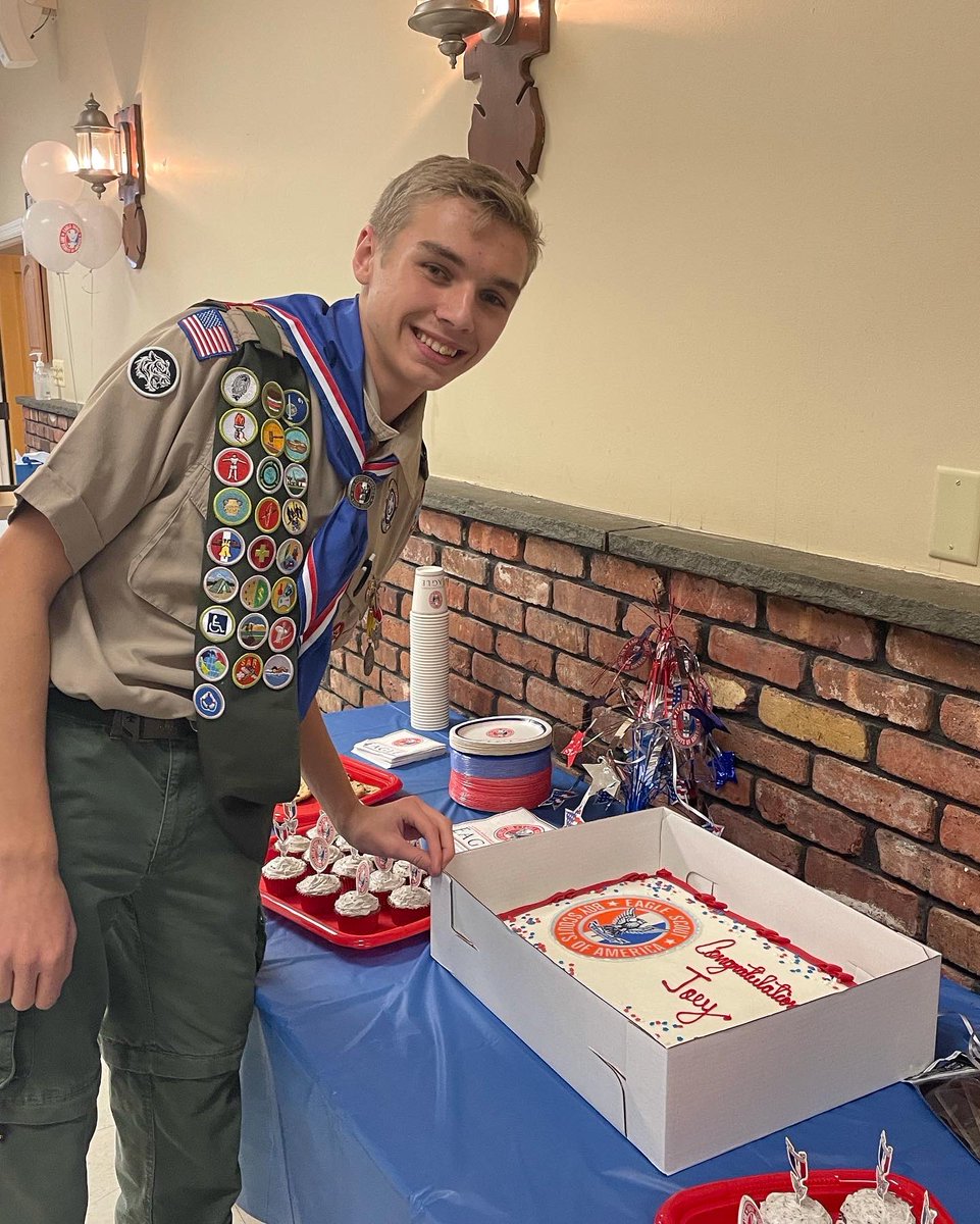 Proud of an exceptional PTHS Teaching &amp; Learning Academy student, Joey Lesch, for earning Eagle Scout after building an inclusive playground for children with disabilities. Awesome job applying lessons you have learned in the real world! <a href="/pthsnation/">Pequannock Township High School</a> @RichHayzler <a href="/Kymlynn/">Kym</a>
