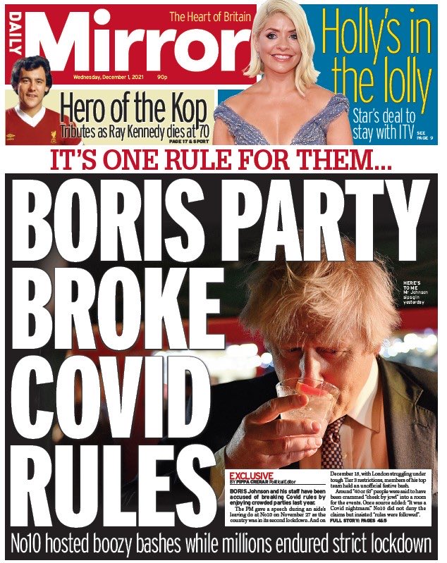 This once again shows why Johnson is unfit to lead us through the #Omicron crisis.