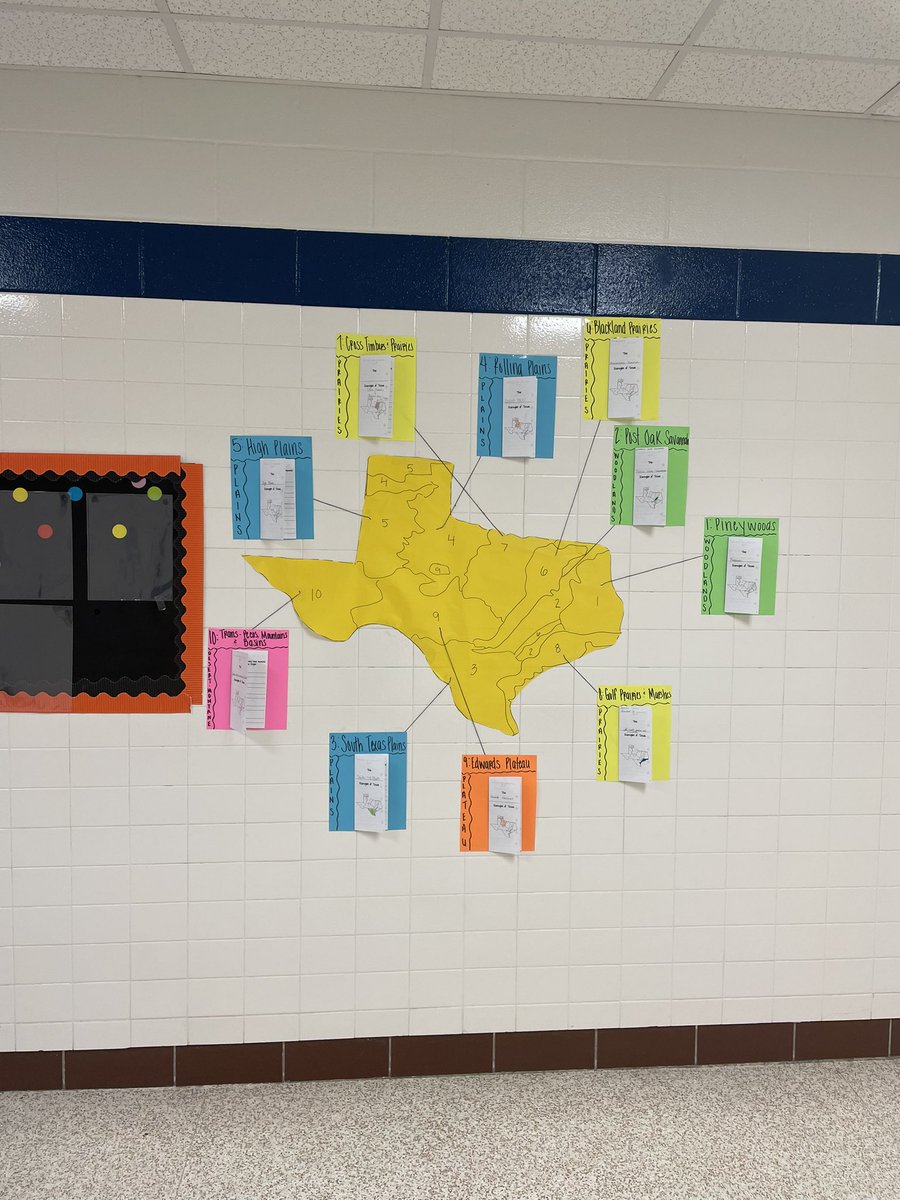 AmariShields_'s tweet photo. Proud of how our ecoregions project came together! #sisdscience @KMS_Panthers #seventhgradescience https://t.co/B4VKt1jqiV