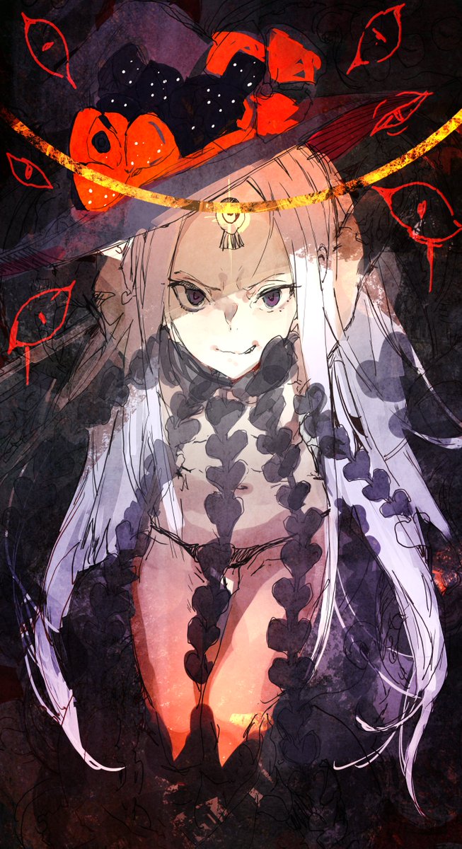 蘆屋道満(Fate) 「過去FGO絵 」|木野花ヒランコ(株式会社レッドハウス)のイラスト