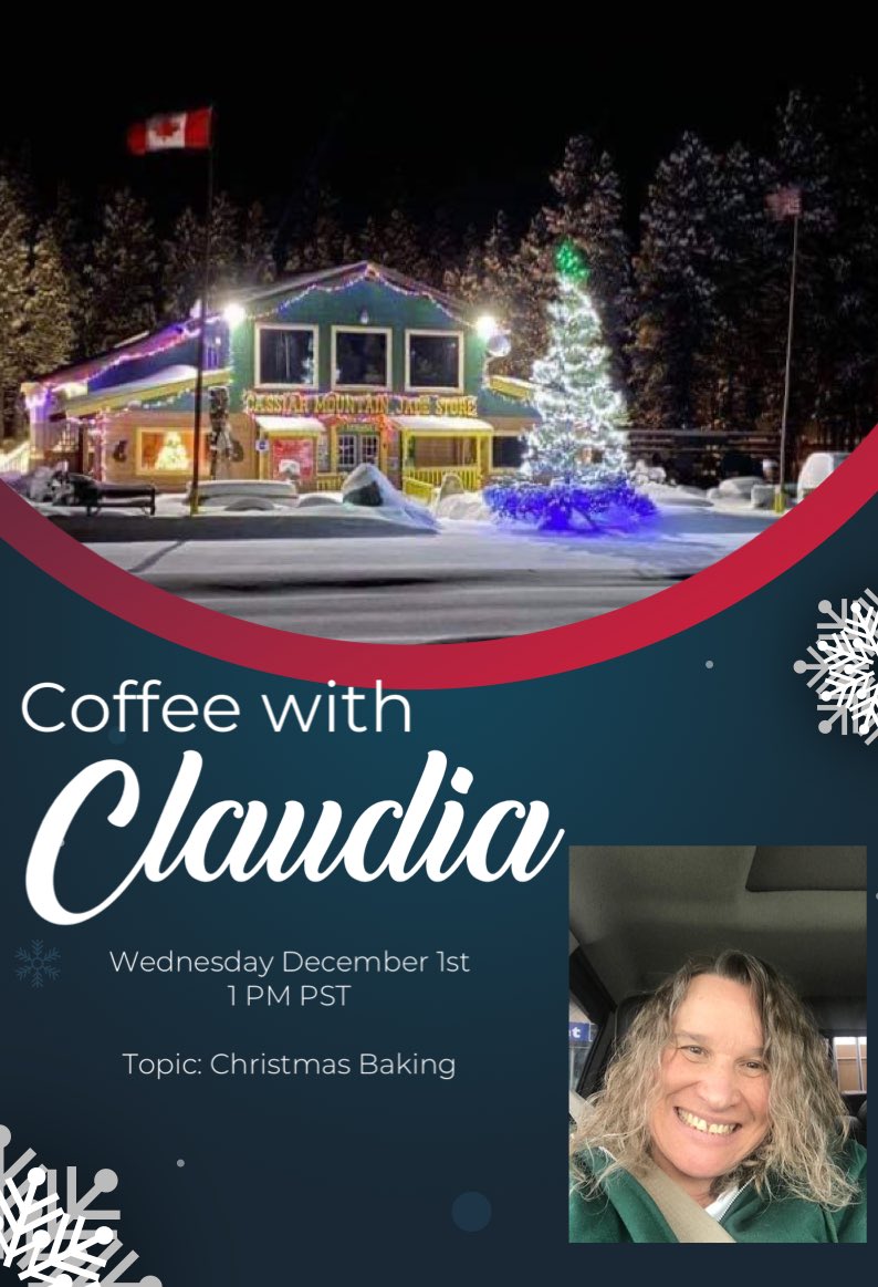 JadeCityBC's tweet photo. We will be live on Facebook for coffee with Claudia tomorrow! Come join us. 
Click the link for our Facebook. 

https://t.co/MRpm8PiwLd https://t.co/1SjFCz5YJb