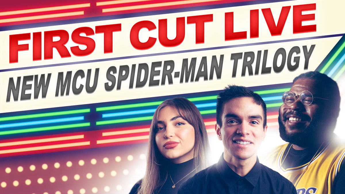 FirstCutTMO's tweet photo. #FirstCutLIVE is back!
The crew talks Sony and Marvel’s extended #SpiderMan deal, reviews for Licorice Pizza, #KingRichard & more! Tune in at 7pm PT to be part of the conversation ⬇️
https://t.co/WtlKedhH3q https://t.co/duQq12Abik