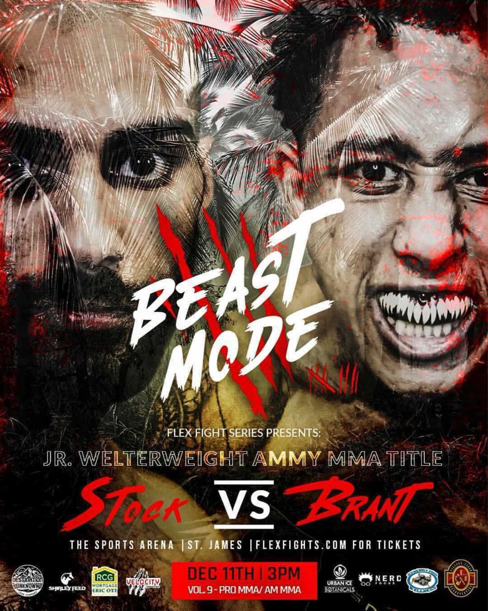 AndrewLStock's tweet photo. Can’t wait to scrap again next week! @FlexFightSeries #TeamStock https://t.co/6kji9Jdiwx