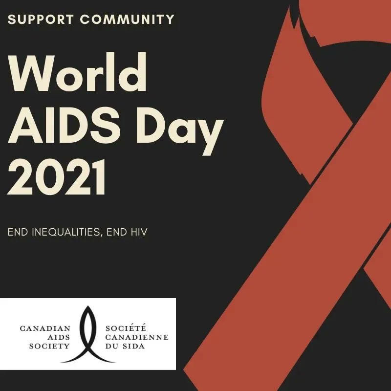 December 1 is World AIDS Day. This year’s theme is: End Inequalities. End AIDS. End Pandemics. It is also the beginning of Indigenous AIDS Awareness Week. For more information about this awareness week, visit the <a href="/CAAN_Official/">CAAN</a> website. #WorldAIDSDay #WAD #WAD2021 #IAAW