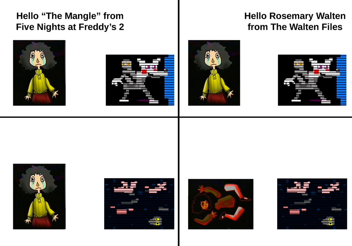 FazArthur2's tweet photo. Tercera vez que uso este formato para memes viva mi originalidad #TheWalteFiles #FNAF https://t.co/Z9sacVWbvk