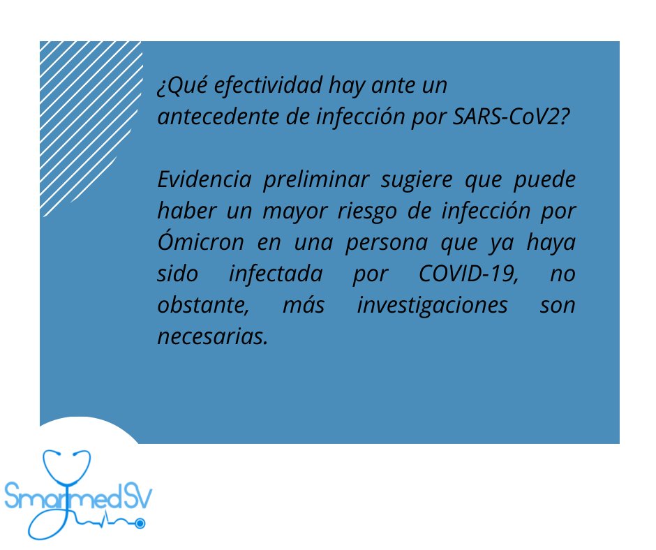SmartMed_sv's tweet photo. ¿Qué sabemos sobre la nueva variante de COVID-19 Ómicron?
https://t.co/7xNxKqZ3iq
#SmartTalkSV https://t.co/0ZGC82iN5L