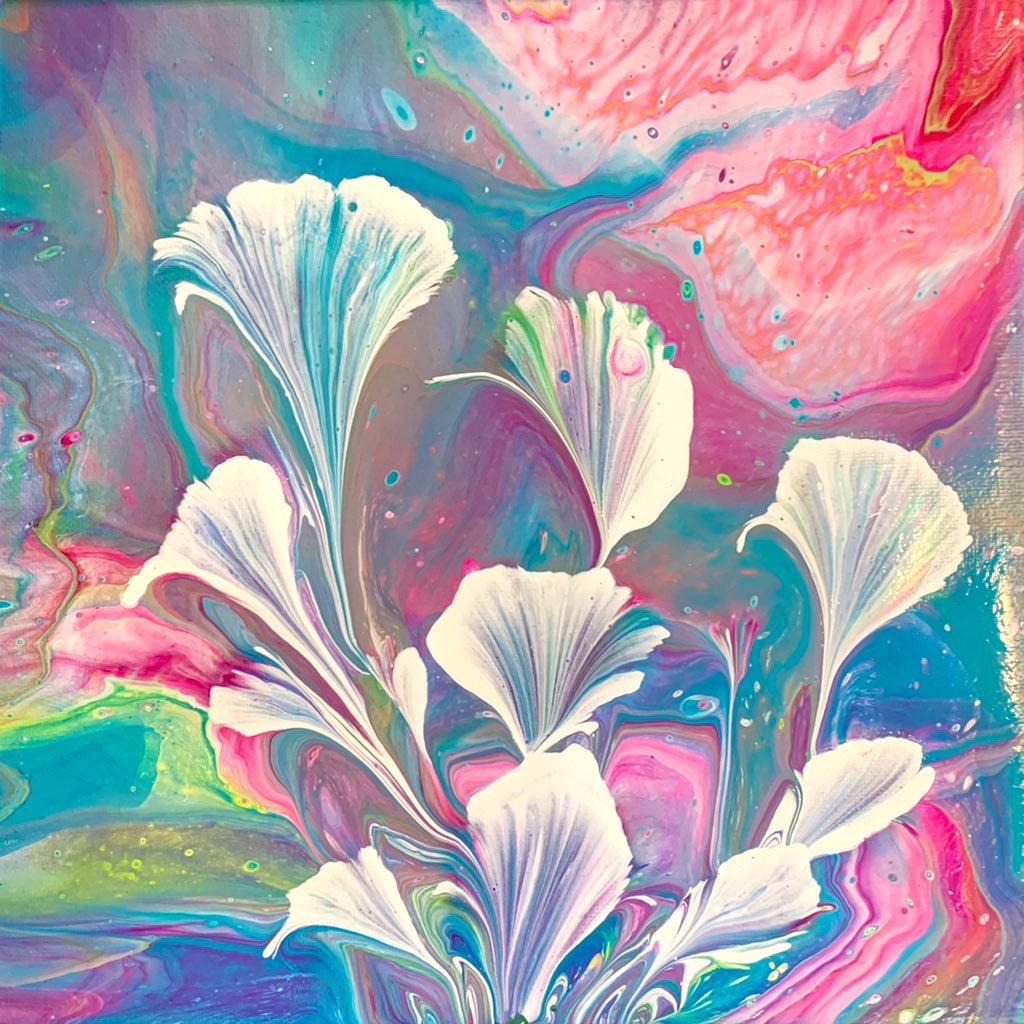 ValLovell7's tweet photo. Get an original Pour Vallery Lily painting for 2% off!! Use promo code: CYBER https://t.co/zoKHIDOwus