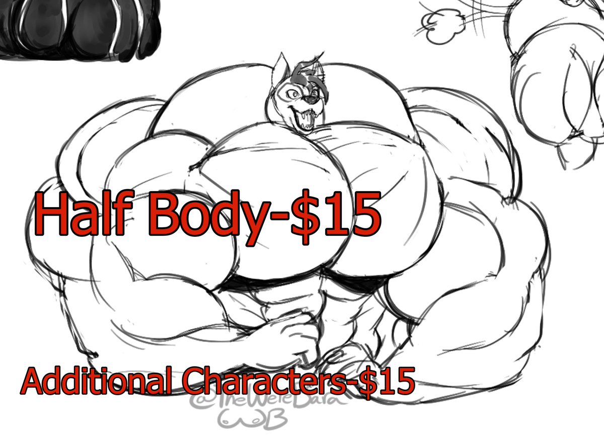 TheWereBara's tweet photo. 🚨 SKETCH COMMS OPEN 🚨
Back from my weekend vacation, opening a new batch with some adjusted prices and a new option. 5 slots available for single and one slot for sequence (info in thread) Pls DM if interested, Paypal only. https://t.co/1T1DOFYgay