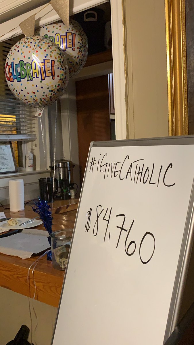 The generosity of our donors cannot be overstated!! Look at how they Show. Up. 
~
$7000 to go…let’s do it!!

charleston.igivecatholic.org/organizations/…