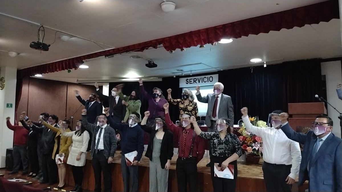 IPN_MX's tweet photo. De manera presencial, el @1Cecyt realizó la toma de protesta a egresados que se titularon de las Carreras de Técnico en: Construcción, Procesos Industriales, Sistemas de Control Eléctrico y Sistemas Digitales. ¡Enhorabuena! #OrgullosamentePolitécnicos https://t.co/iewAsASOe9