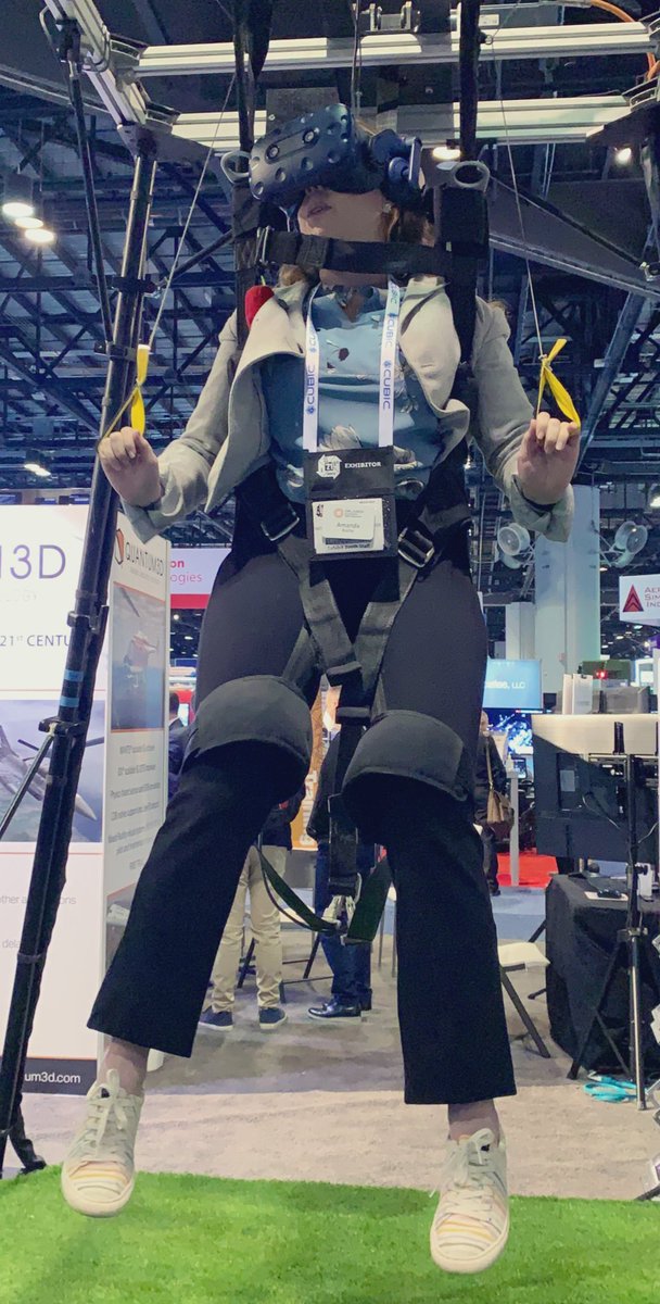 Thanks for the virtual parachute ride, <a href="/Quantum3D/">Quantum3D</a>! 🪂 

#OnlyAtIITSEC #IITSEC2021 #IITSEC