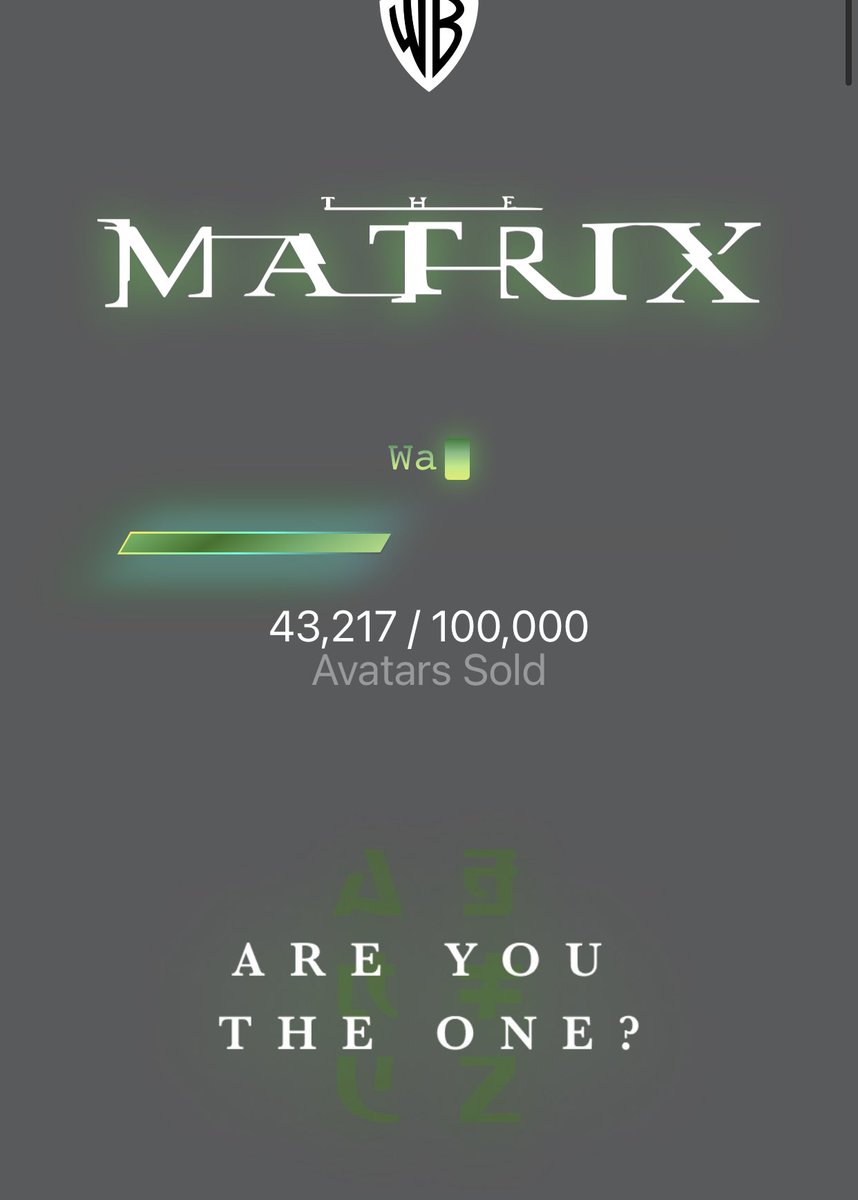 God_BlessHer's tweet image. 43k Sold #TheMatrixNFT #MatrixNFT #NFT