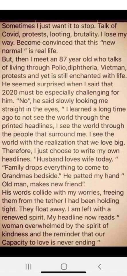 Don't look at headlines look at people