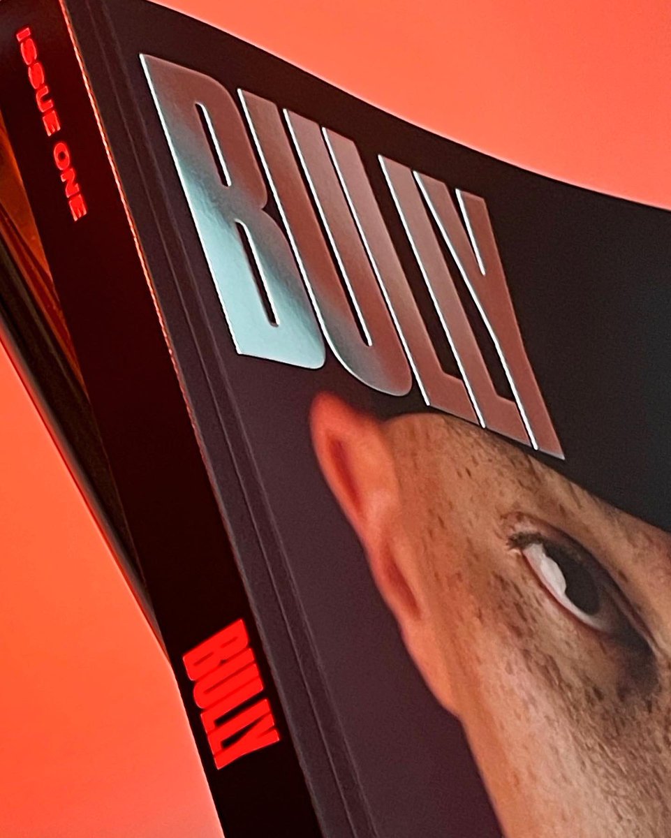 bullyglobal's tweet photo. BULLY ISSUE ONE — SPECIAL EDITION WITH DEBOSSED CHROME LOGO

ONLY 100 COPIES AVAILABLE. LINK IN BIO TO ORDER 

“THE FIXATION ON NOSTALGIA IS A CRY FOR SOMETHING NEW”
 — Sean Brown https://t.co/bJfPbx2W48