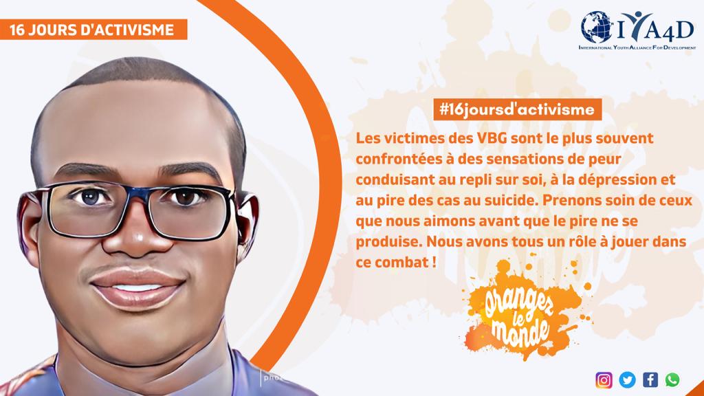 #16Days

Nous avons tous un rôle à jouer dans la lutte contre les violences basées sur le genre #VGB, chaque geste compte.

#StopVBG
#16joursdactivisme
#16DaysOfActivism
#stopviolenceagainstwomen
<a href="/UNFPA/">UNFPA</a> <a href="/UNFPA_WCARO/">UNFPA WCARO</a> <a href="/MaliAfriyan/">AfriYAN Mali</a> <a href="/19Riposte/">Riposte Jeunes Covid-19</a> <a href="/mijo_tandina/">Mariam Modibo Tandina</a> <a href="/mayriams/">Mariam Sarr💎</a> <a href="/Alkassoumyatt/">Alkassoum YATTARA</a>