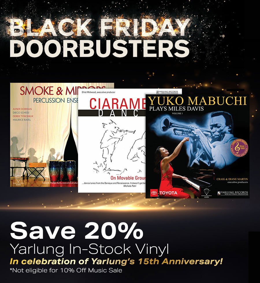 You better watch out. You better not cry. You better not pout, I'm tellin' you why: <a href="/ElusiveDiscInc/">Elusive Disc, Inc.</a> #BlackFriday Doorbusters end tomorrow! Remember, 'tis the season for #vinylrecords!  elusivedisc.com/search?search_…