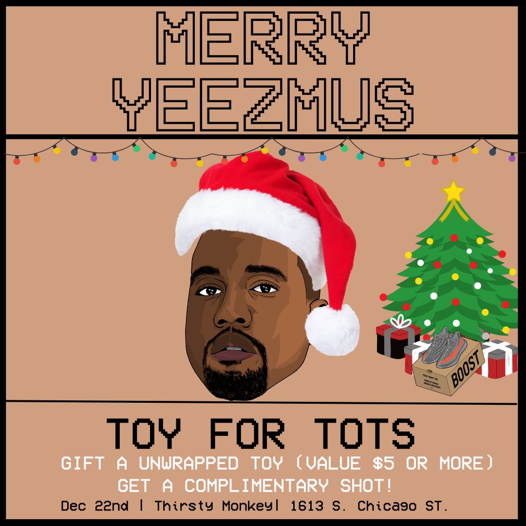 Ye’ 
Save the date! 
Merry yeezmus! 
🔈 Sounds by <a href="/brandonsalinass/">don b</a>  ⚡️