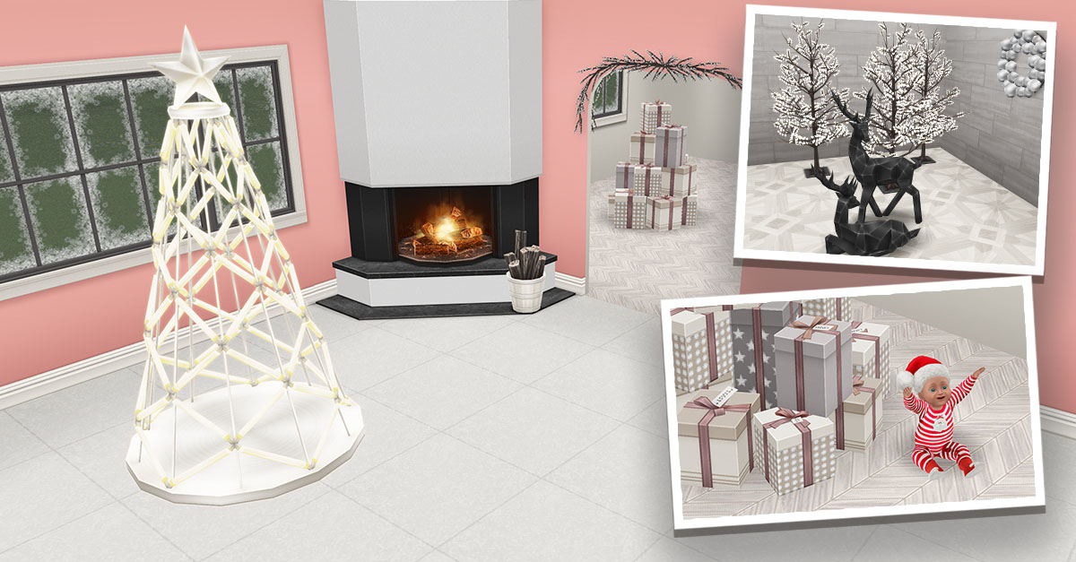TheSimsFreePlay's tweet photo. Bring an ornate touch to your Sims' Christmas spread with new luxe metallic festive décor available in Influence Island S20! And to say thanks for your continued support as we celebrate our 10th birthday, earn double credits for playing the event between 4th - 5th December! 🎄 https://t.co/cxOnYBdsL8
