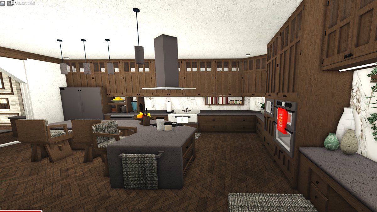 Boat_Builds's tweet photo. I think this is my fav kitchen I've ever built #build #bloxburg #blox #burg #buildhack #custombuild https://t.co/05ogqApA6U