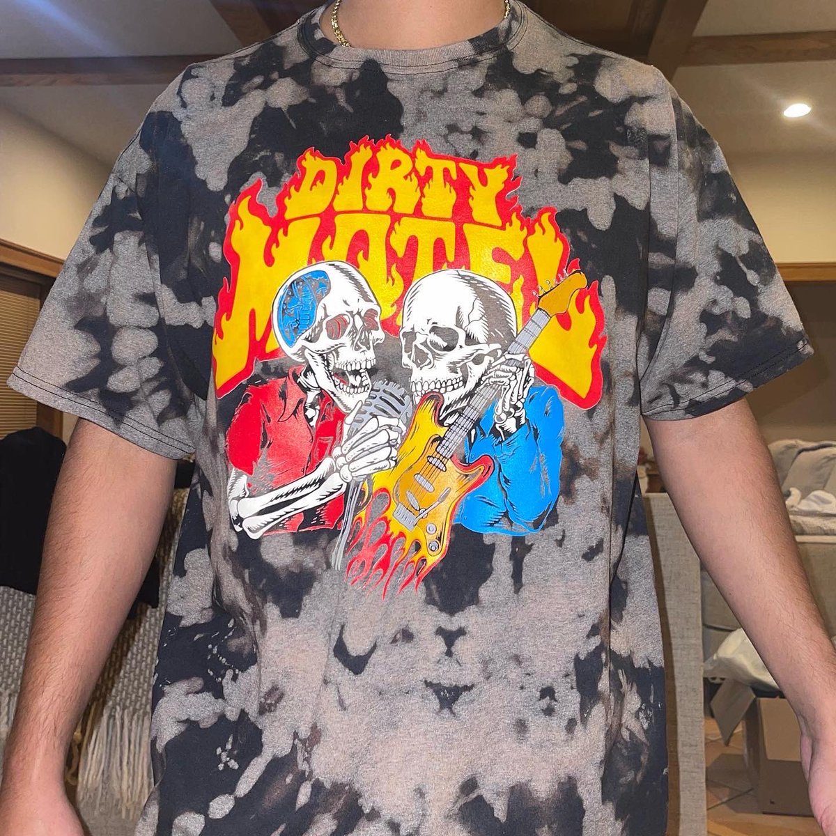 Taking orders for our new DM T-shirt!! You can order it solid black or acid washed, or fuck it, U can get both! DM us if you’re down to rep🤘🏽

Also, We gotta a lot coming this December as far as new music and shows! ❤️‍🔥

Xoxo