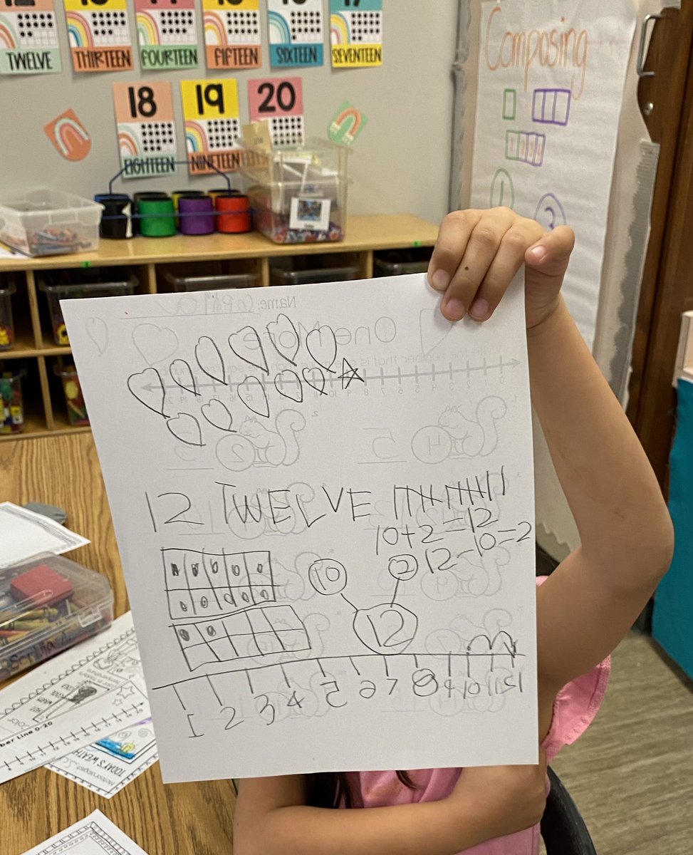 MsShumanSays's tweet photo. “Ms. Shuman LOOK!!” I love how much these @yaleroadrunners Kinders LOVE math chats ☺️ #risdpoweroflove https://t.co/mBma0BYzHs