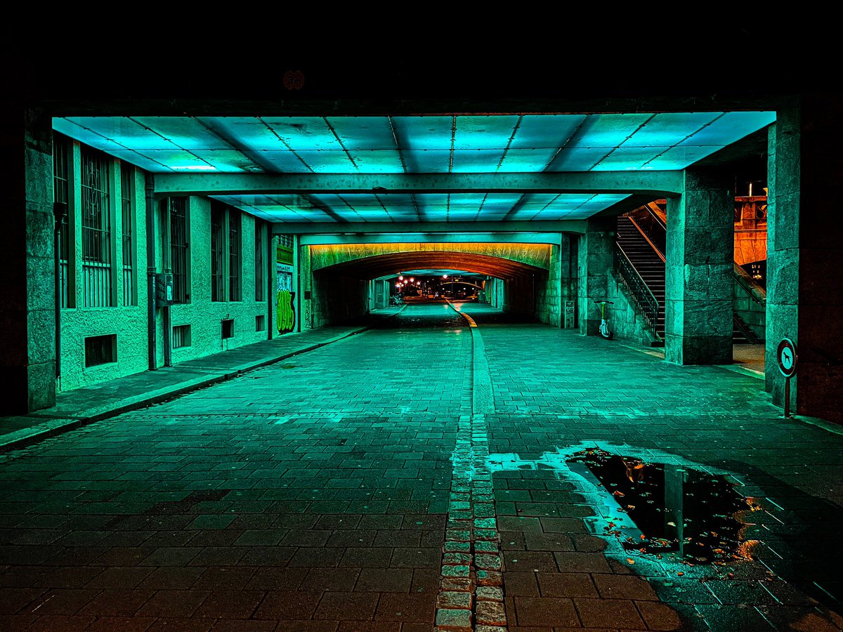 Klein-Basel under the bridge. #Switzerland #basel #photography
