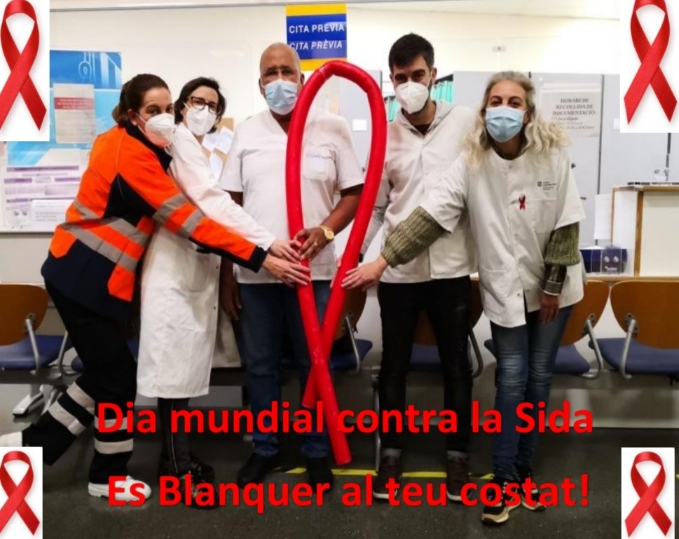 CentreSalutInca's tweet photo. Día Mundial contra la SIDA. POSA-LI FI! La salut està al teu costat. @incaciutat @apmallorca @Coiba1 @alasbalears @HospitaldeInca @IncaPsiquiatria @projectehomebal @HManacor @SonLlatzer @SonEspases @DonantsInca @Millorant_Inca https://t.co/t8dBFIprfC