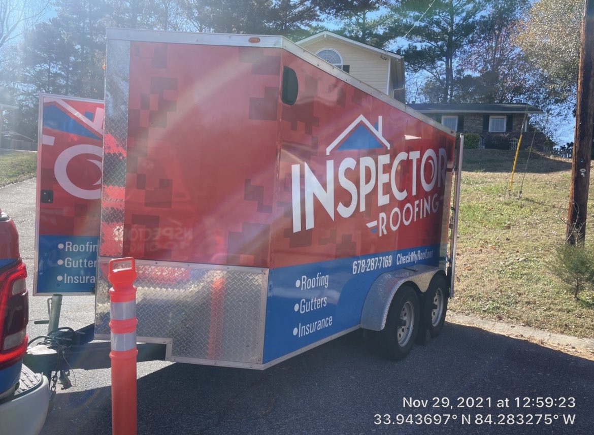 CheckMyRoof's tweet image. Never fear! We are here!!! #tofixyourroof #inspectors #professionals #pinkpanther #owenscorning #shingles #architechtualshingles #inspectorroofing #cougarpaws #ridgepro