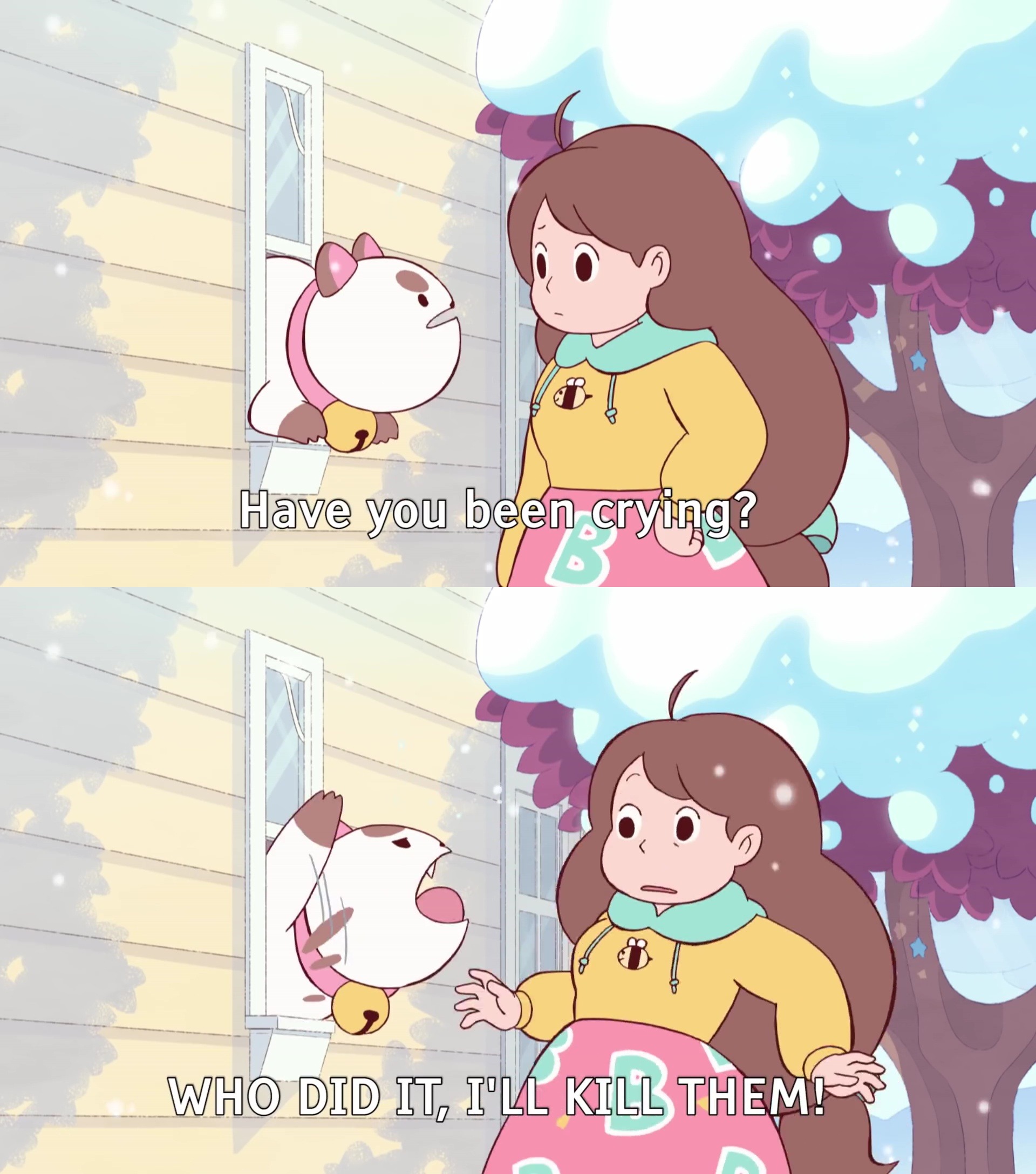 This is all I thought about when I saw this xD : r/beeandpuppycat