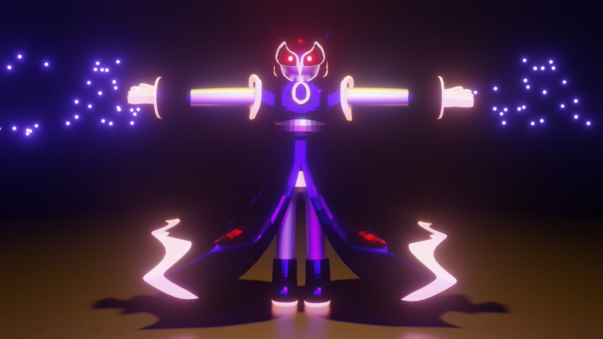 mathtucker's tweet photo. The Wizard. #blender  #BlenderEevee #blenderrender https://t.co/Jz8x8OiAop