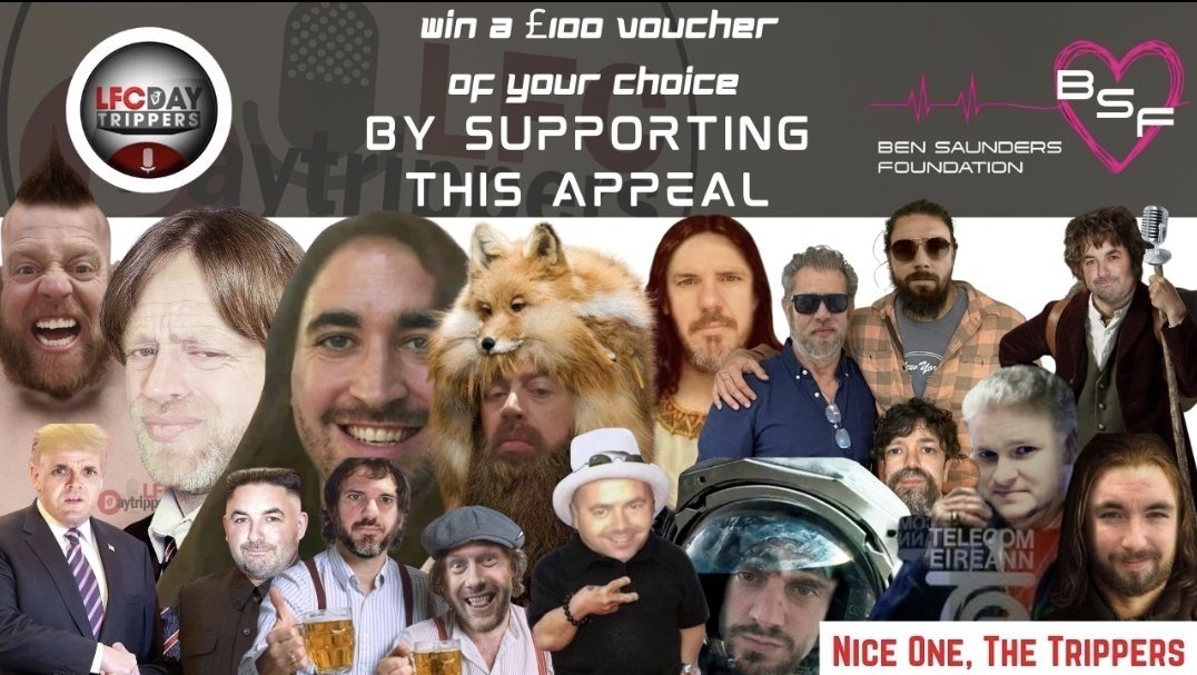pearcecult's tweet photo. 💫 CRAÍC O'MIGHTY 💫

#24hr #Charity #Giveaway

Goodie 🌟 £100 #Voucher ™ @LFCDaytrippers

How to ENTER:
🌟 #DONATE any amount ▶️
https://t.co/7KiN2rf9Nc
🌟 #REPLY with 📸 of donation &amp;
TAG few friends
🌟 #FOLLOW @LFCDaytrippers

Winner 🏆 2nd Dec 
#ForzaBen @thomassaunders3 https://t.co/nahrVx0qVs