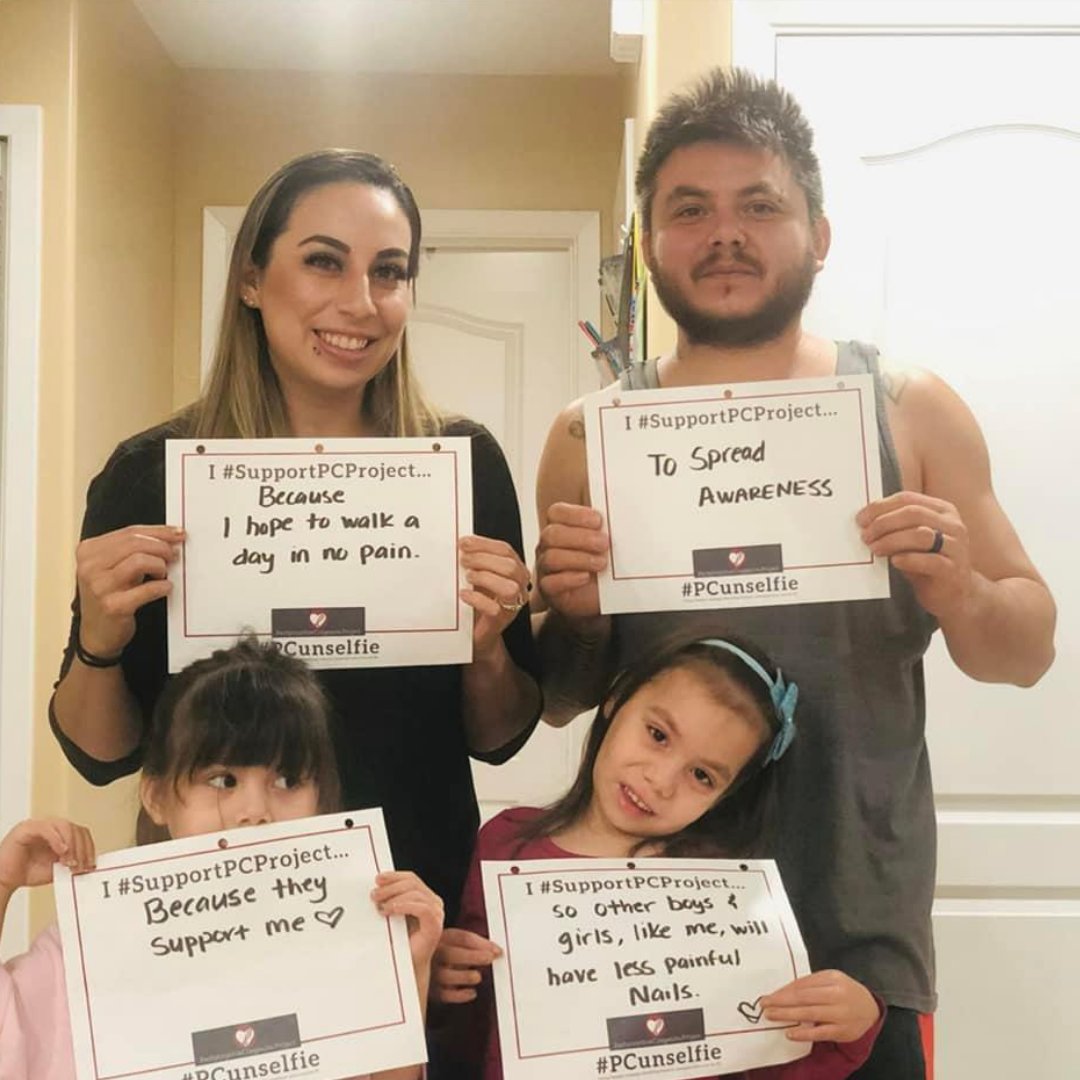 Pachyonychia's tweet photo. A huge thank you to Briannan and family for showing support of PC Project!

To donate: https://t.co/ZhPMwbbHKE 

#Pachyonychia #RareDisease #CurePC #StrongerThanPC #Dermtwitter #PCUnselfie #GivingTuesday #SupportPCProject https://t.co/JDjkuxRIYE