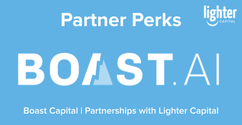 LighterCapital's tweet photo. Our partnership with @BoastCapital offers emerging companies discounted services through the Lighter Capital perk program.
Read more → https://t.co/7D6b3KfK46
#finance #fintech #startup #ceos #vc #venturecapital #funding #partnership #BoastCapital https://t.co/EYrCzScTUN