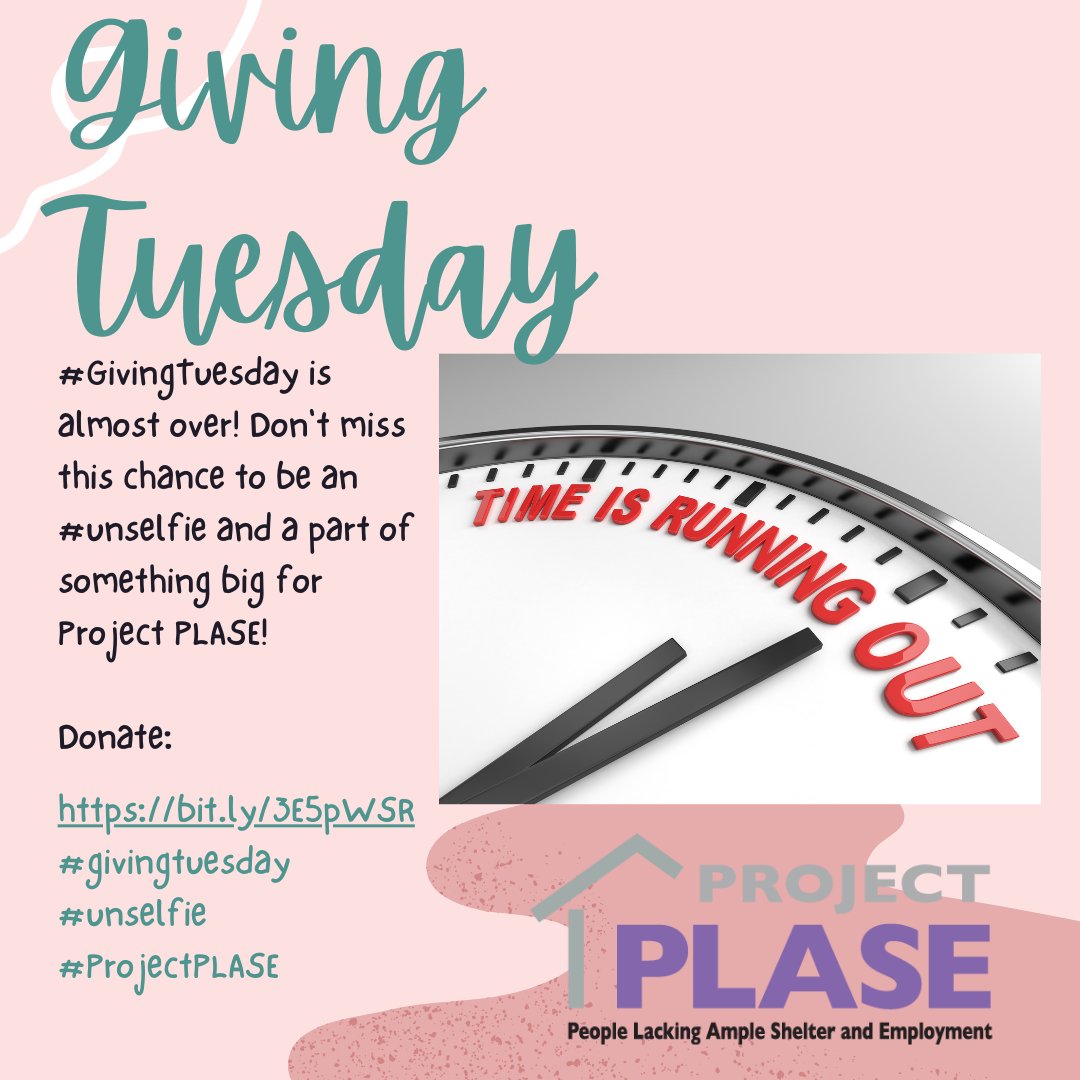 projectPLASE's tweet image. Don't let  the  day end without showing  your  support of #ProjectPLASE and Ending  Homelessness for Baltimore! 
Donate now:  bit.ly/3E5pWSR for #GivingTuesday