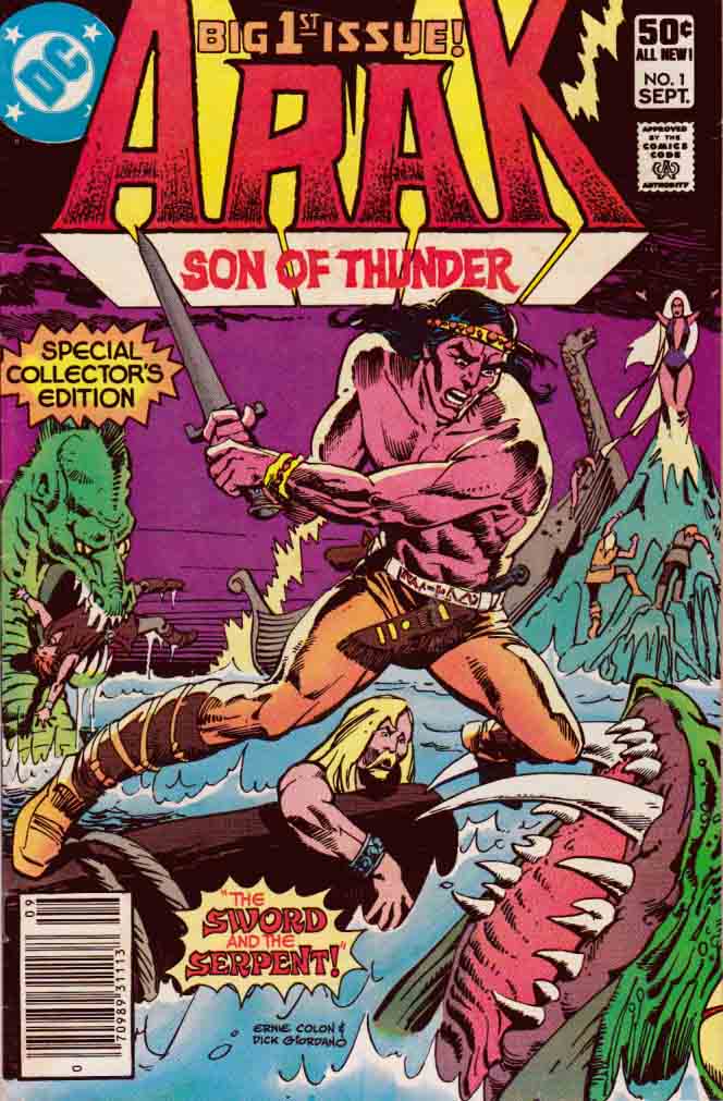 MakeMyComicRare's tweet photo. #Arak #SonofThunder #1 Sep '81 DC Comics #ErnieColón Pencils and Cover. #RoyThomas Story. Arak is a fictional comic book character published by #DCComics. https://t.co/YzOSh3uoCp https://t.co/Vay0ZgFTwT
