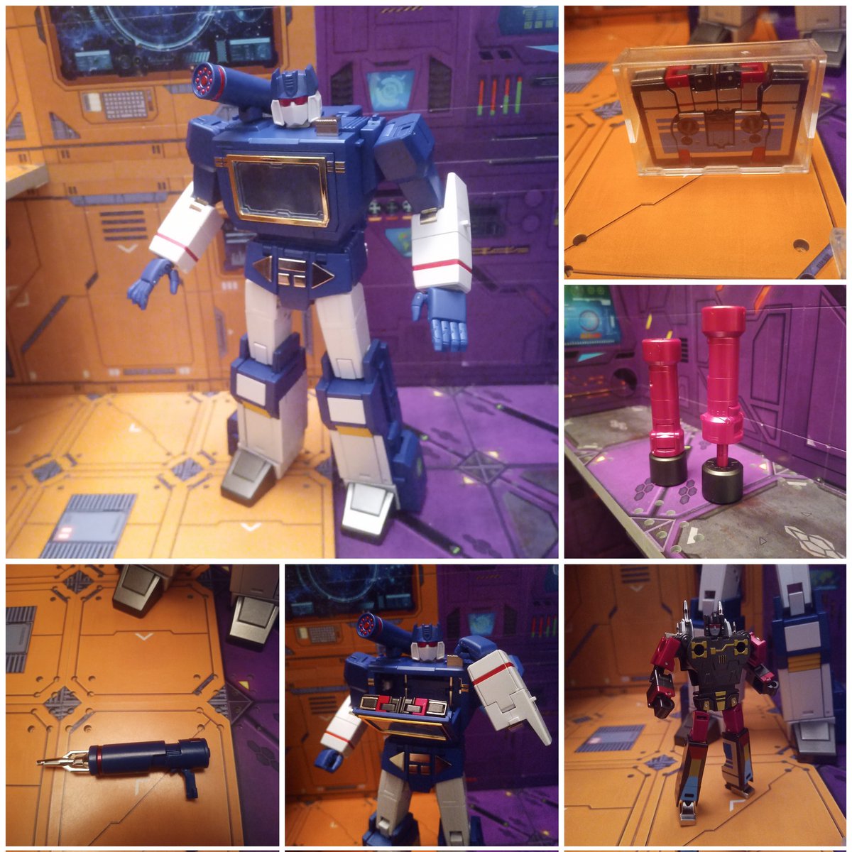Kureigu8's tweet photo. Robot Paradise Acoustic Wave arrived today from @ShowZStore2018 #transformers #masterpiece #robotparadise #fanstoys #acousticwave #fibrir #cassettron #accesories #toydecor #g1 #soundwave #frenzy #cassettebot #toys #toystagram #toysaremydrug #toycollector #toyphotography https://t.co/3wk5cQ81dr