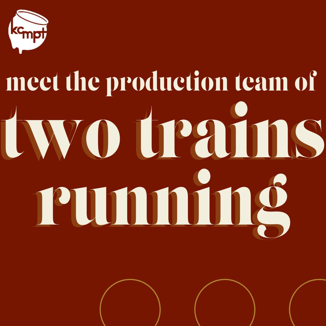 KCMeltingPot's tweet photo. 🚋🚋 Tickets: https://t.co/wxB8wvG6KU. OPENS THIS FRIDAY! #TwoTrainsRunning
.
.
.
.
.
.
[post design: @charmedgeek_ ]

#KCMPT #BlackTheatreMatters #BlackTheatre #KansasCity #KCMO #KCK #KCEvents #thespian #actor #BlackWomenDirectors #opens #rehearsal https://t.co/CBQ6Sr2XBA