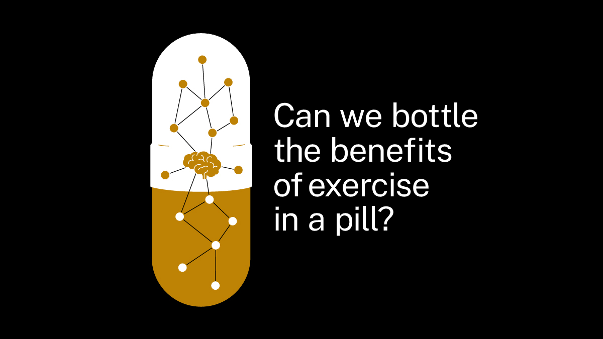 Unique molecular signals in the body identified by #ANUExperts could help scientists "bottle up" the benefits of exercise in a pill for at-risk patients. 🧠🏃💊

The messages are sent to our brain &amp; potentially our eyes immediately after we exercise.

📖 anu.edu.au/news/all-news/…