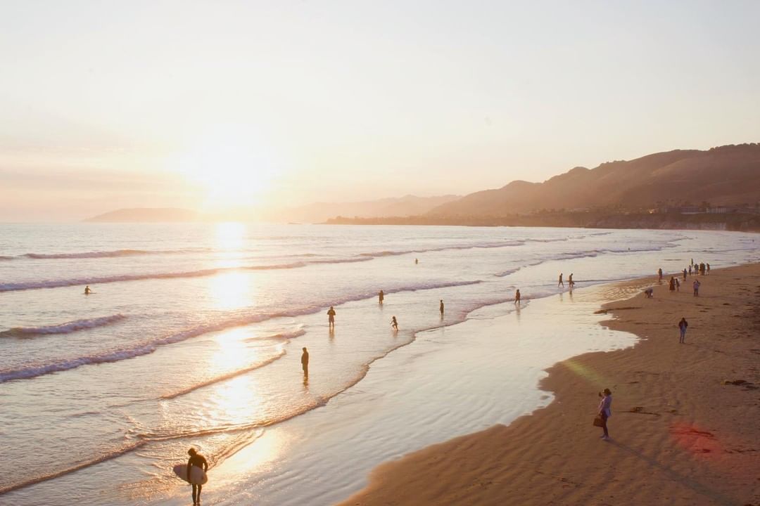 The Golden Hour at Pismo Beach. What's your favorite Central Coast beach?
Photo credit: sierrakmoore