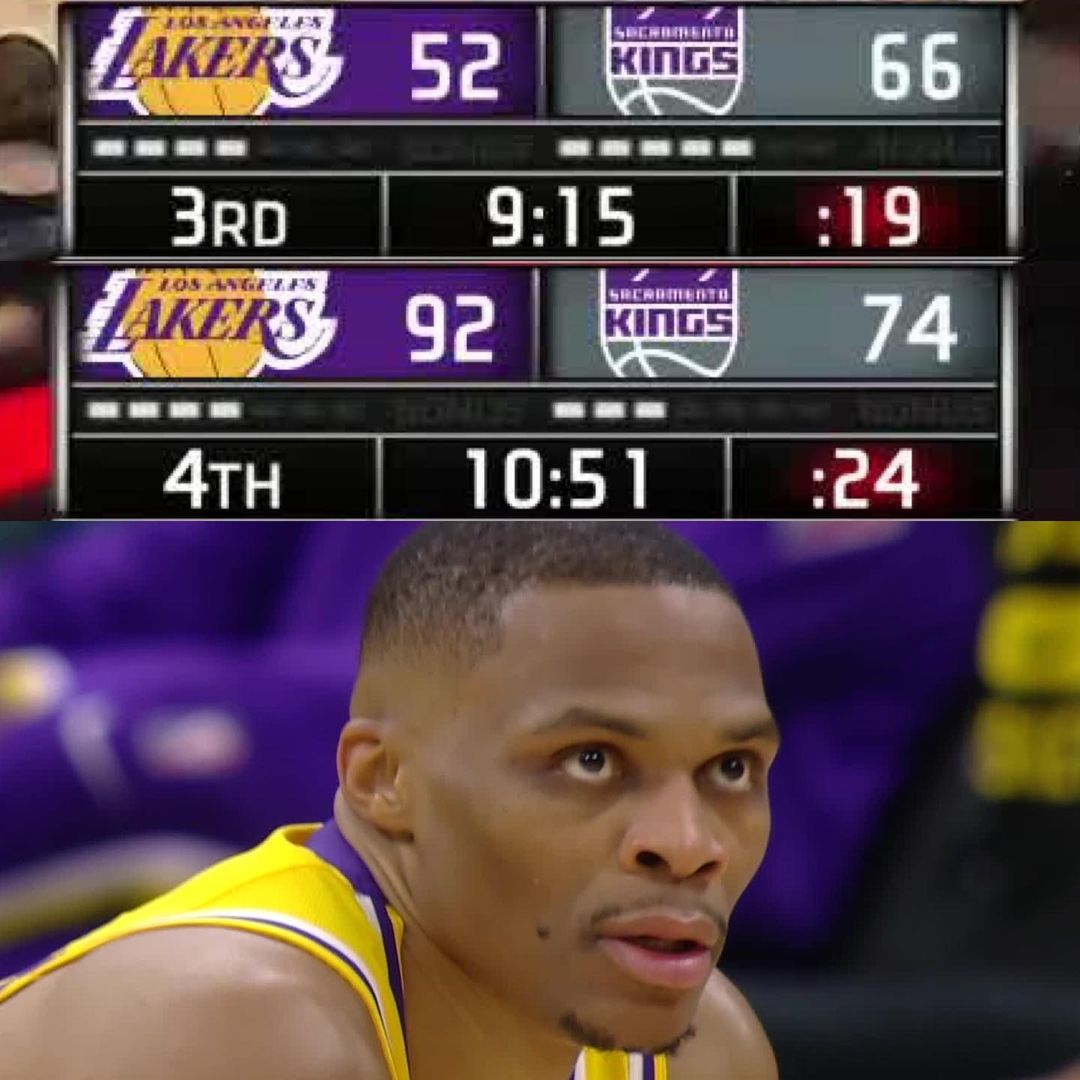 BleacherReport's tweet image. Lakers went on a 40-8 run on the Kings 😱