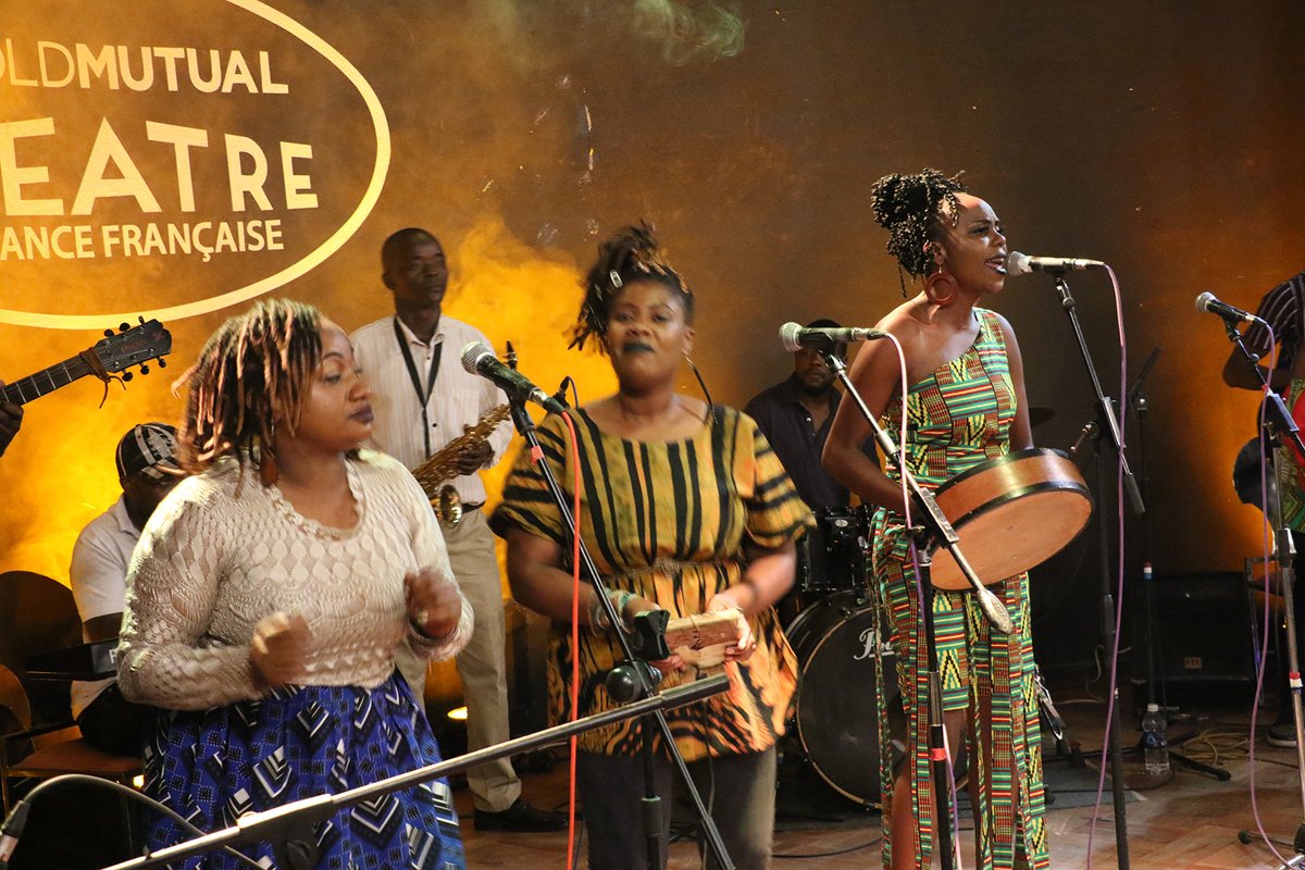 POVOAfrika's tweet photo. Mary Anibal part of the women performing against gender-based violence. #16WomenVoices.
#16Days #16daysofactivism #womeninmusic #womenofnote #MySexIsBleeding
@kubatana @MusicInAfrica @zgsgoetheharare https://t.co/nvnOmk9iUT